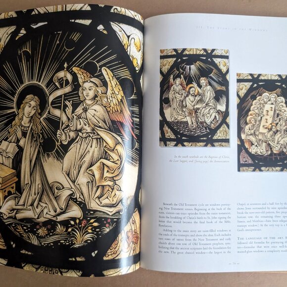 Duke Chapel Illuminated, Minnie Glymph, Beautiful Coffee Table Book, VG++ - Picture 4 of 8